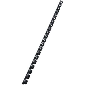 Leitz 35041 plastový vázací hřbet, A4, plast, 8 mm, 45 listů, 100 kusů, černá Leitz 35041 plastový vázací hřbet, A4, plast, 8 mm, 45 listů, 100 kusů, černá