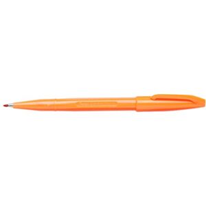 Pentel S520-F Sign Pen fixy na vlákno, tloušťka čáry 0,8 mm, oranžová, balení 12 ks Pentel S520-F Sign Pen fixy na vlákno, tloušťka čáry 0,8 mm, oranžová, balení 12 ks