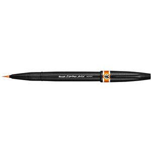 Pentel SESF30C-FX Brush Sign Pen Artist – tužka se štětcem s extra jemným hrotem, 1 kus oranžová Pentel SESF30C-FX Brush Sign Pen Artist – tužka se štětcem s extra jemným hrotem, 1 kus oranžová