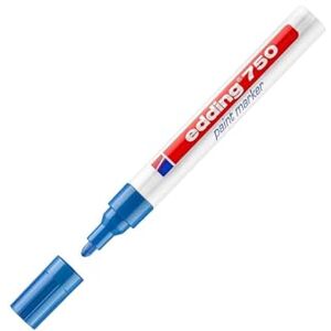 Edding 750 lakový popisovač – modrý – 10 tužek – kulatý hrot 2–4 mm – laková tužka pro značení a popisování kovu, skla, kamene nebo plastu – žáruvzdorná, permanentní, odolná proti rozmazání Edding 750 lakový popisovač – modrý – 10 tužek – kulatý hrot 2–4 mm – laková tužka pro značení a popisování kovu, skla, kamene nebo plastu – žáruvzdorná, permanentní, odolná proti rozmazání