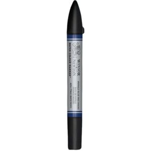 Winsor & Newton 0201514 akvarelové zvýrazňovače – 2 hroty, štětec a jemný hrot, stálý na světle, vysoce pigmentované akvarelové barvy pro kaligrafii, kresby – ftalo modrá, červená Winsor & Newton 0201514 akvarelové zvýrazňovače – 2 hroty, štětec a jemný hrot, stálý na světle, vysoce pigmentované akvarelové barvy pro kaligrafii, kresby – ftalo modrá, červená
