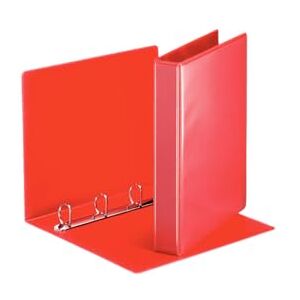 Esselte 49713 kroužkový pořadač prezentace, s kapsami, A4, PP, 4 kroužky, 30 mm, červená Esselte 49713 kroužkový pořadač prezentace, s kapsami, A4, PP, 4 kroužky, 30 mm, červená