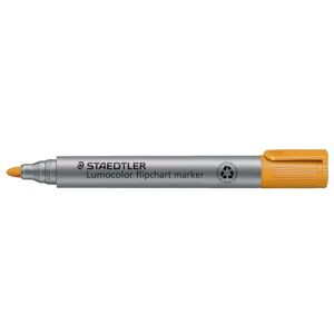Staedtler 356-4 Lumocolor Flipchartmarker Rundspitze, 2 mm, 10 Stück, orange Staedtler 356-4 Lumocolor Flipchartmarker Rundspitze, 2 mm, 10 Stück, orange