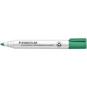 Staedtler Whiteboard Marker Lumocolor, zelený, suchý a beze zbytku omyvatelný, kulatý hrot cca 2 mm šířka linie, vysoká kvalita Made in Germany, 10 zelených popisovačů, 351-5 Staedtler Whiteboard Marker Lumocolor, zelený, suchý a beze zbytku omyvatelný, kulatý hrot cca 2 mm šířka linie, vysoká kvalita Made in Germany, 10 zelených popisovačů, 351-5