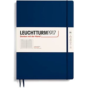 LEUCHTTURM1917 Poznámkový blok Master Slim (A4+) od Leuchtturm 1917, ve tvrdých deskách, 121 stran LEUCHTTURM1917 Poznámkový blok Master Slim (A4+) od Leuchtturm 1917, ve tvrdých deskách, 121 stran