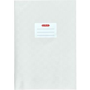 Herlitz 5204102 Obal na sešity A4 Baststruktur, 25 kusů, bílý Herlitz 5204102 Obal na sešity A4 Baststruktur, 25 kusů, bílý