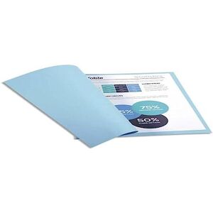 Exacompta Balení 410006E (se 100 kryty na spisy, Forever, z recyklovaného kartonu 250 g, DIN A4, 21 x 29,7 cm) světle modrá Exacompta Balení 410006E (se 100 kryty na spisy, Forever, z recyklovaného kartonu 250 g, DIN A4, 21 x 29,7 cm) světle modrá