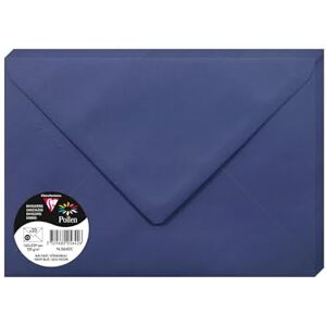 Clairefontaine 5642C balení 20 obálek pylů, formát C5, 162 x 229 mm, 120 g, ideální pro korespondenci a pozvánky, královská modrá, 1 balení Clairefontaine 5642C balení 20 obálek pylů, formát C5, 162 x 229 mm, 120 g, ideální pro korespondenci a pozvánky, královská modrá, 1 balení