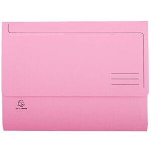 Exacompta 46778E 50er Pack Aktenmappen SUPER DIN A4. Aus stabilen Manila-Karton mit Beschriftungslinlien Pastellfarbe Rosa. Ideal für die Aufbewahrung Ihrer Dokumente Sammelmappe Exacompta 46778E 50er Pack Aktenmappen SUPER DIN A4. Aus stabilen Manila-Karton mit Beschriftungslinlien Pastellfarbe Rosa. Ideal für die Aufbewahrung Ihrer Dokumente Sammelmappe