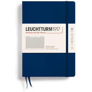LEUCHTTURM1917 – zápisník Medium (A5), tvrdé desky, 249 stran, Námořnická modrá LEUCHTTURM1917 – zápisník Medium (A5), tvrdé desky, 249 stran, Námořnická modrá
