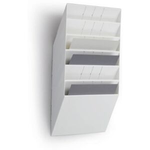 Durable Sada dávkovačů na prospekty formát na šířku Flexiboxx 6 A4, 1 sada, bílá, 1709785010 Durable Sada dávkovačů na prospekty formát na šířku Flexiboxx 6 A4, 1 sada, bílá, 1709785010