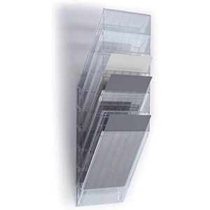 Durable Sada dávkovačů na prospekty Flexiboxx 6 A4, 1 sada, transparentní, 1709760400 Durable Sada dávkovačů na prospekty Flexiboxx 6 A4, 1 sada, transparentní, 1709760400