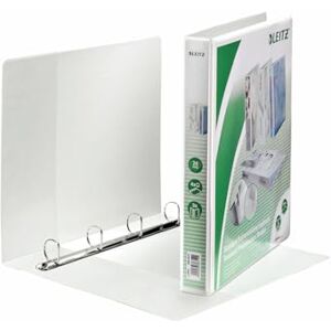 Leitz 42840001 kroužkový pořadač prezentace, s kapsami, A4, PP, 4 kroužky, 25 mm, bílá Leitz 42840001 kroužkový pořadač prezentace, s kapsami, A4, PP, 4 kroužky, 25 mm, bílá