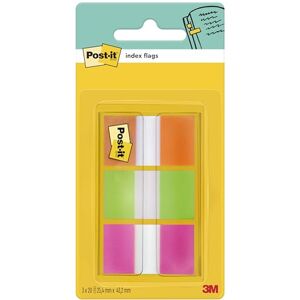 Post-it Index lepicí pásky, standardní, oranžová, růžová a zelená, 60 lepicích proužků 25,4 mm x 43,2 mm značkovací proužky na dokumenty a poznámky Post-it Index lepicí pásky, standardní, oranžová, růžová a zelená, 60 lepicích proužků 25,4 mm x 43,2 mm značkovací proužky na dokumenty a poznámky