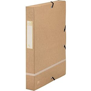 Oxford Sammel-Box, gut für die Umwelt, Rückenbreite 3,5 cm, mit Gummizug, beige Oxford Sammel-Box, gut für die Umwelt, Rückenbreite 3,5 cm, mit Gummizug, beige