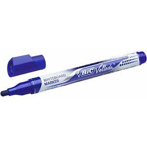 BIC Velleda značkovač na bílé tabule, nádrž Liquid-Ink, suchá stíratelná, modrá, 12 kusů BIC Velleda značkovač na bílé tabule, nádrž Liquid-Ink, suchá stíratelná, modrá, 12 kusů