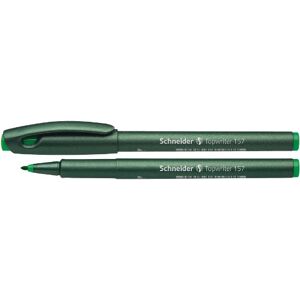 Schneider Psací náčiní Spisovatelská vlákna Topwriter 157, 0,8 mm, zelené Schneider Psací náčiní Spisovatelská vlákna Topwriter 157, 0,8 mm, zelené