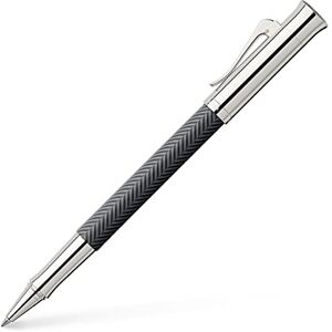Graf von Faber-Castell 146710 kuličkové pero gilocha Cisele, vysoce lesklý rhodiovaný, antracit Graf von Faber-Castell 146710 kuličkové pero gilocha Cisele, vysoce lesklý rhodiovaný, antracit