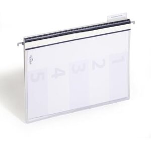 Durable Personální sešívačka s titulním listem a tabulemi, 5 přihrádek, vč. závěsných kolejnic, 5 kusů, šedý, 255510 Durable Personální sešívačka s titulním listem a tabulemi, 5 přihrádek, vč. závěsných kolejnic, 5 kusů, šedý, 255510
