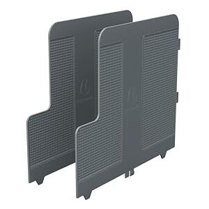 Exacompta 39107D balení 2 ks dělicích příček pro organizér Modulotop z recyklovaného umělého krytu pro dokumenty DIN A4 šedé. Pro pořadače kroužkové knihy Poštovní složky a sešívačky druh vertikální Exacompta 39107D balení 2 ks dělicích příček pro organizér Modulotop z recyklovaného umělého krytu pro dokumenty DIN A4 šedé. Pro pořadače kroužkové knihy Poštovní složky a sešívačky druh vertikální