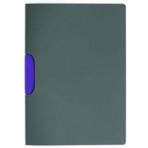Durable Upínací desky Duraswing Color na 30 listů DIN A4, sáček 5 kusů, antracit s fialovou svorkou, 230412 Durable Upínací desky Duraswing Color na 30 listů DIN A4, sáček 5 kusů, antracit s fialovou svorkou, 230412