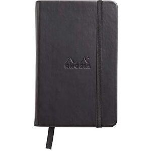 Rhodia 118069C Web Notebook (slonová kost, DIN A6, 10,5 x 14,8 cm, linkovaný, 90 g) 1 kus černý Rhodia 118069C Web Notebook (slonová kost, DIN A6, 10,5 x 14,8 cm, linkovaný, 90 g) 1 kus černý