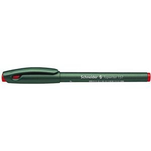 Schneider Psací náčiní Spisovatelská vlákna Topwriter 157, 0,8 mm, červená Schneider Psací náčiní Spisovatelská vlákna Topwriter 157, 0,8 mm, červená