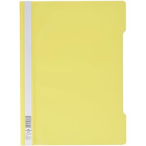 Durable Spínací pořadač (A4 Standard, PP) balení po 25 kusech žlutý, 252304 Durable Spínací pořadač (A4 Standard, PP) balení po 25 kusech žlutý, 252304