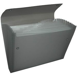 Pentel DCD14A Recycology desky na dokumenty organizér z 50% recyklovaného PP, A4, 13 kapes, černý Pentel DCD14A Recycology desky na dokumenty organizér z 50% recyklovaného PP, A4, 13 kapes, černý