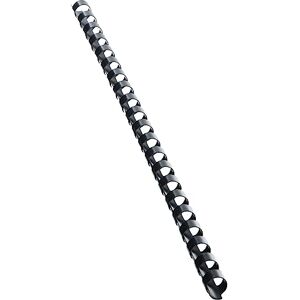 Peach Plastový vázací hřbet A4-8 mm 45 listů 100 kusů černý PB408-02 Peach Plastový vázací hřbet A4-8 mm 45 listů 100 kusů černý PB408-02