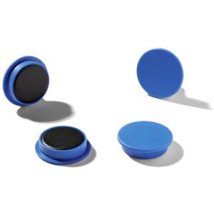 Durable Magnety (32 mm, 720p) 4 kusy modré, na nástěnku, chladničku a další, 470306 Durable Magnety (32 mm, 720p) 4 kusy modré, na nástěnku, chladničku a další, 470306