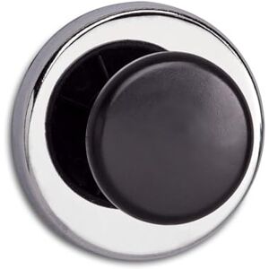 MAUL Magnet s rukojetí 6,7 x 3,5 cm, silný magnet s přilnavostí 12 kg, použitelný jako věšák na šaty, věšák na šaty a držák na tašky, kulatý magnet pro chladicí skříň, magnetická tabule, stříbrná MAUL Magnet s rukojetí 6,7 x 3,5 cm, silný magnet s přilnavostí 12 kg, použitelný jako věšák na šaty, věšák na šaty a držák na tašky, kulatý magnet pro chladicí skříň, magnetická tabule, stříbrná