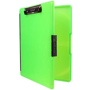 Dexas 3517-807 Slimcase 2 upínací deska s bočním otvorem, plast, neonově zelená, 12,5" x 9,5 Dexas 3517-807 Slimcase 2 upínací deska s bočním otvorem, plast, neonově zelená, 12,5" x 9,5
