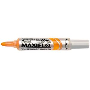 Pentel MWL5M-G Whiteboard Marker Maxiflo mit Pumpsystem Rundspitze, 2.5 mm, 1 Stück, gelb Pentel MWL5M-G Whiteboard Marker Maxiflo mit Pumpsystem Rundspitze, 2.5 mm, 1 Stück, gelb