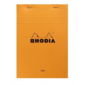 Rhodia 15600C poznámkový blok č. 15 (DIN A5, 14,8 x 21 cm, linkovaný, 150 listů) 1 kus oranžový Rhodia 15600C poznámkový blok č. 15 (DIN A5, 14,8 x 21 cm, linkovaný, 150 listů) 1 kus oranžový