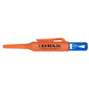 Medid LYRA Ink značkovač hlubokých děr, s modrým permanentním inkoustem, hrot 1 mm, zvýrazňovač na sklo, kov, atd. – 4480051 modrý Medid LYRA Ink značkovač hlubokých děr, s modrým permanentním inkoustem, hrot 1 mm, zvýrazňovač na sklo, kov, atd. – 4480051 modrý