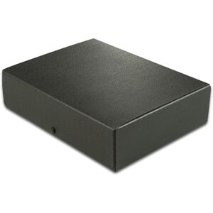 Elba Krabička na dokumenty A4 z tvrdé lepenky, 8 cm výška náplně, černá, 400000989 Elba Krabička na dokumenty A4 z tvrdé lepenky, 8 cm výška náplně, černá, 400000989
