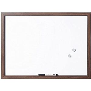 Bi-Office MM040010819 Optimum Whiteboard, MDF Rahmen lackierter Stahl, 61 x 45 cm großer, 22 mm dicker, walnussfarben/weiß Bi-Office MM040010819 Optimum Whiteboard, MDF Rahmen lackierter Stahl, 61 x 45 cm großer, 22 mm dicker, walnussfarben/weiß