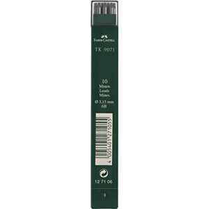 Faber-Castell 127106-10 Náklady TK 9071, tloušťka tuhy: 3,15 mm, stupeň tvrdosti: 6B Faber-Castell 127106-10 Náklady TK 9071, tloušťka tuhy: 3,15 mm, stupeň tvrdosti: 6B