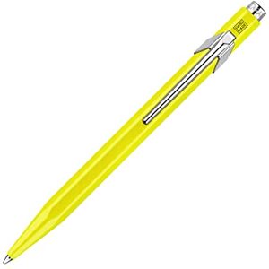 Caran D'Ache Kuličkové pero 849 z kovu Fluo žlutá, 1 kus (1 balení) Caran D'Ache Kuličkové pero 849 z kovu Fluo žlutá, 1 kus (1 balení)