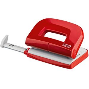 Novus E 210 děrovačka (10 listů děrovacího výkonu, s dorazovou lištou, pro domácnost a domácí kancelář) červená lesklá Novus E 210 děrovačka (10 listů děrovacího výkonu, s dorazovou lištou, pro domácnost a domácí kancelář) červená lesklá