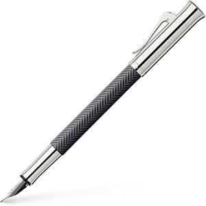 Graf von Faber-Castell 146700 plnicí pero Guilloche Cisele, Pero M, antracit Graf von Faber-Castell 146700 plnicí pero Guilloche Cisele, Pero M, antracit