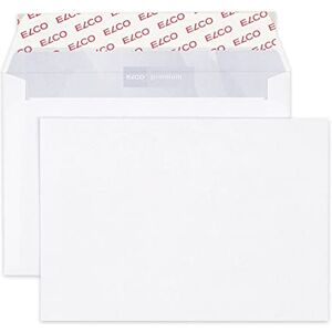 Elco 30686 prémiová obálka, C6, 162 x 114 mm pro formát papíru a6, 100 g/m2, 500 kusů, vysoce bílá Elco 30686 prémiová obálka, C6, 162 x 114 mm pro formát papíru a6, 100 g/m2, 500 kusů, vysoce bílá