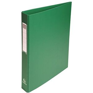 Exacompta 51383E kroužkový pořadač z pevného kartonu 1,8 mm plastový potah vnější a vnitřní, 4 kroužky plnicí výška 25 mm pro DIN A4 zelená Exacompta 51383E kroužkový pořadač z pevného kartonu 1,8 mm plastový potah vnější a vnitřní, 4 kroužky plnicí výška 25 mm pro DIN A4 zelená