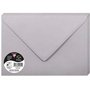 Clairefontaine 5532C – balení s 20 obálkami pylového formátu C5 16,2 x 22,9 cm, 120 g, s podšívkou, ideální pro pozvánky a korespondenci, prémiový hladký papír, koala šedá, 1 balení Clairefontaine 5532C – balení s 20 obálkami pylového formátu C5 16,2 x 22,9 cm, 120 g, s podšívkou, ideální pro pozvánky a korespondenci, prémiový hladký papír, koala šedá, 1 balení
