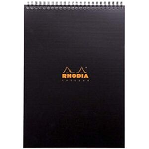 Rhodia 19920C spirálový blok / poznámkový blok ctive notový blok DIN A4 21 x 29,7 cm, 80 listů čtverečkovaný 90 g, oddělitelný a mikroperforovaný, 1 vnitřní kapsa na odkládání dokumentů, Rhodia 19920C spirálový blok / poznámkový blok ctive notový blok DIN A4 21 x 29,7 cm, 80 listů čtverečkovaný 90 g, oddělitelný a mikroperforovaný, 1 vnitřní kapsa na odkládání dokumentů,