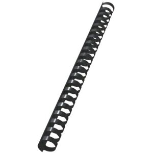 Leitz 10976 plastové vazovací hřbet, A4, plast, 19 mm, 180 listů, 100 kusů, černá Leitz 10976 plastové vazovací hřbet, A4, plast, 19 mm, 180 listů, 100 kusů, černá