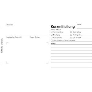 Herlitz 892109 stručná zpráva, 21 x 10,5, 50 listů, 5 kusů, bílá Herlitz 892109 stručná zpráva, 21 x 10,5, 50 listů, 5 kusů, bílá