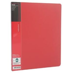 Pentel DCF442B Recycology Präsentationsmappe Wing aus 50% recyceltem PP, A4, 20 Taschen, rot Pentel DCF442B Recycology Präsentationsmappe Wing aus 50% recyceltem PP, A4, 20 Taschen, rot