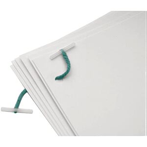 Q-Connect Anhänger mit Kunststoffenden, 152 mm, Grün, 100 Stück Q-Connect Anhänger mit Kunststoffenden, 152 mm, Grün, 100 Stück